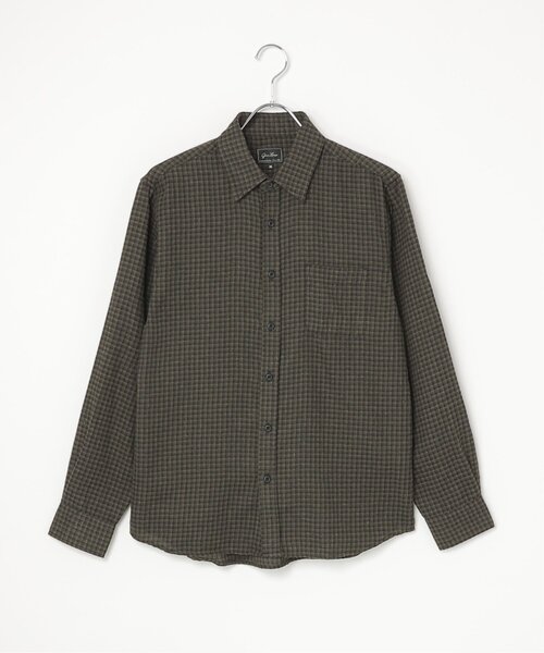 VENCE EXCHANGE シャツ TCネルチェックシャツ メンズ レディース