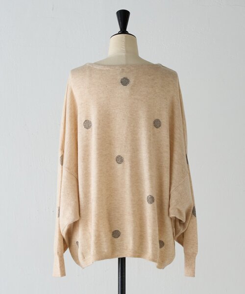 BEARDSLEY（ビアズリー） ニット セーター ラメドットプルオーバー