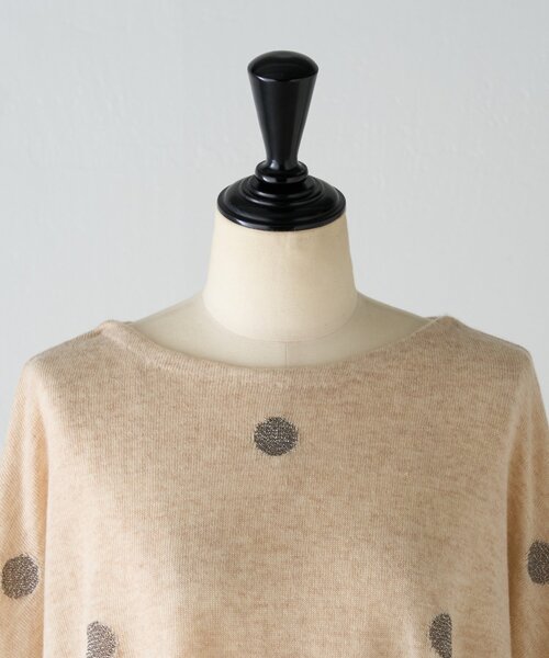 BEARDSLEY（ビアズリー） ニット セーター ラメドットプルオーバー