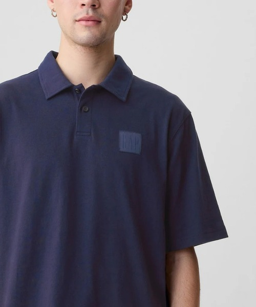 GAP（ギャップ） 半袖ポロシャツ S ネイビー メンズ : ZOZOTOWN Yahoo