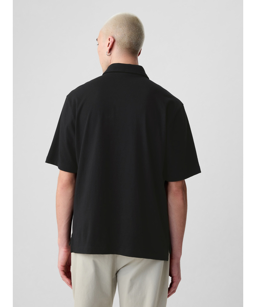 GAP（ギャップ） 半袖ポロシャツ S ネイビー メンズ : ZOZOTOWN Yahoo