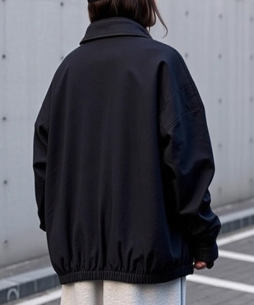ブルゾンレディース ブルゾン アウター 「eL」Leather Stand Blouson/636131 レディース