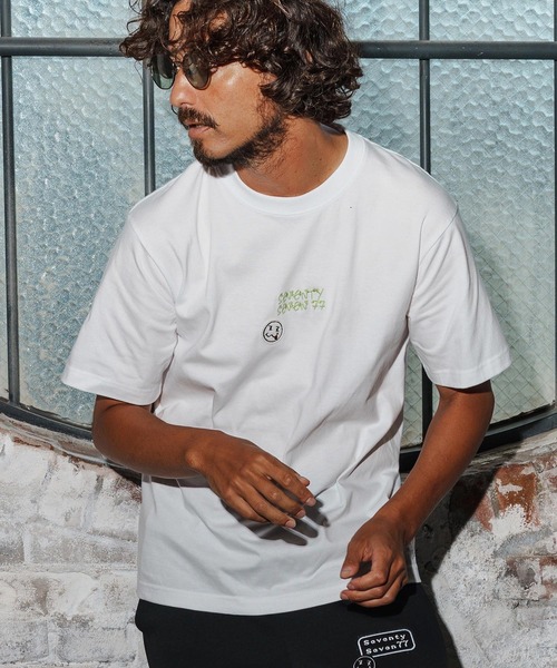 seventy seven tシャツ mt9997-middle onz S-S high-end t-shirt