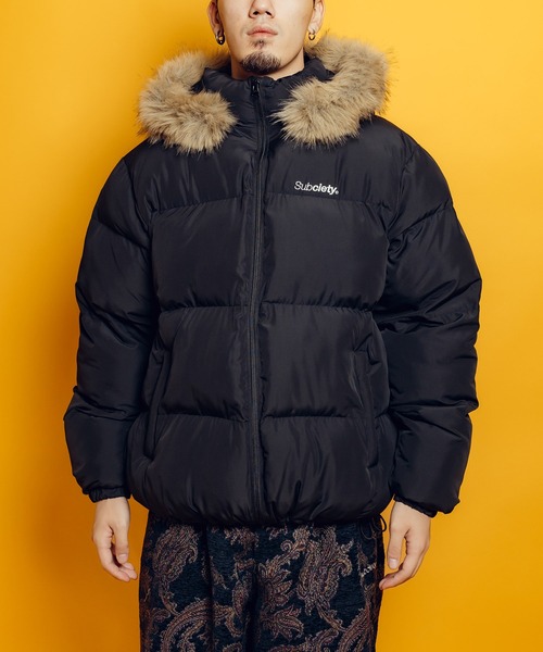 Subciety（サブサエティ） ブルゾン アウター Hooded padded jkt