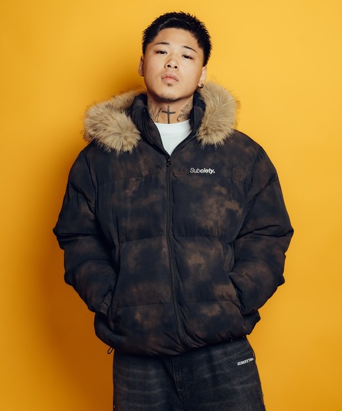 Subciety（サブサエティ） ブルゾン アウター 厚手 Hooded padded jkt