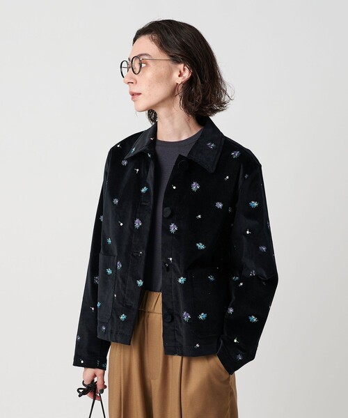 BEAUTY&YOUTH コードエンブロイダリー ジャケット BEAUTY＆YOUTH