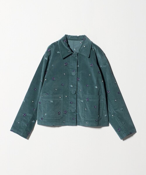 BEAUTY&YOUTH コードエンブロイダリー ジャケット BEAUTY&YOUTH UNITED ARROWS（ビューティーアンドユースユナイテッド