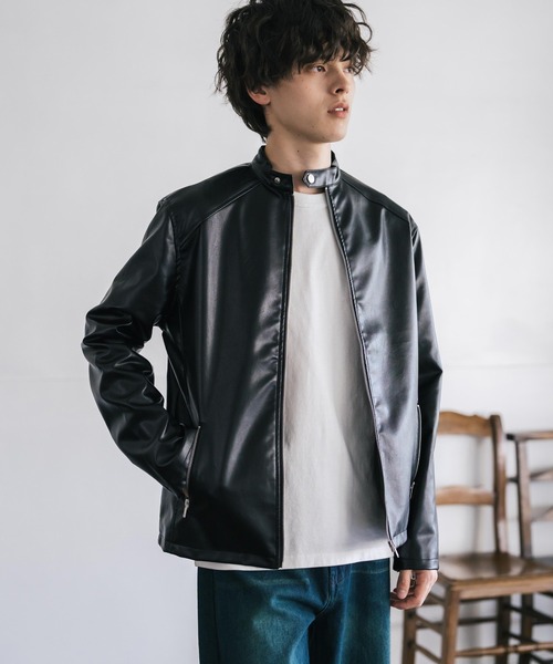 Rocky Monroe（ロッキーモンロー） 革ジャン ライダース PUレザー