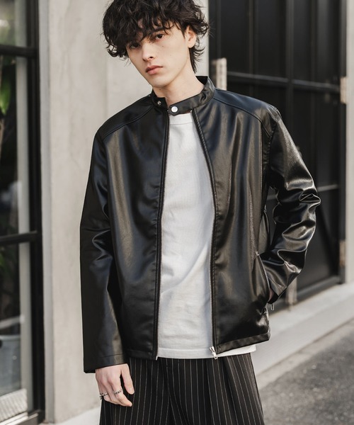 Rocky Monroe（ロッキーモンロー） 革ジャン ライダース PUレザー