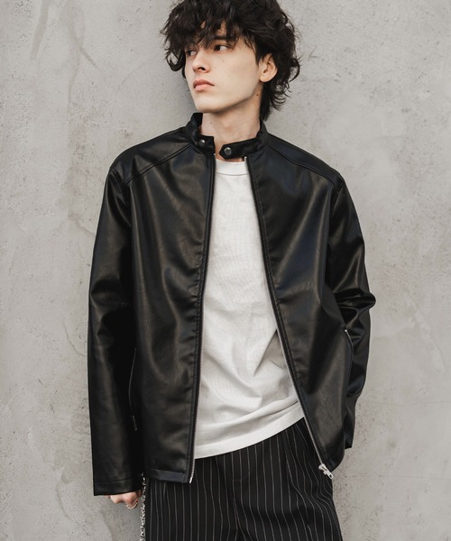 Rocky Monroe（ロッキーモンロー） 革ジャン ライダース PUレザー