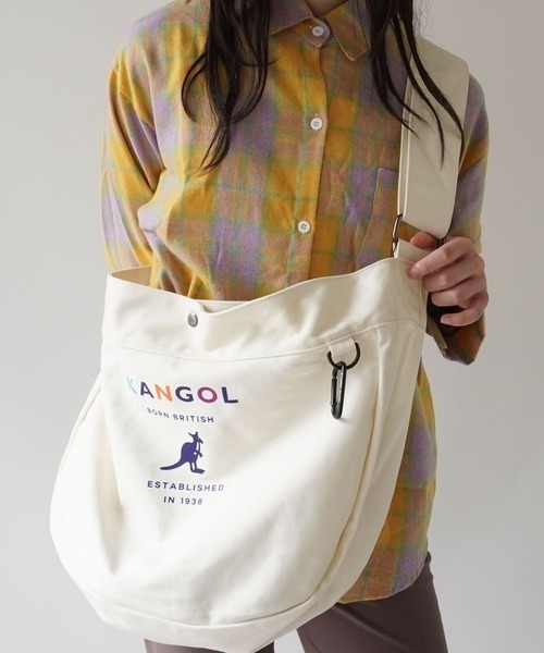 KANGOL（カンゴール） ショルダーバッグ 「 」 カラビナ付き 