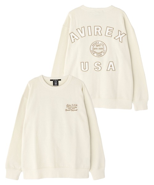 AVIREX（アヴィレックス） トレーナー スウェット AVIREX 50th VARSITY