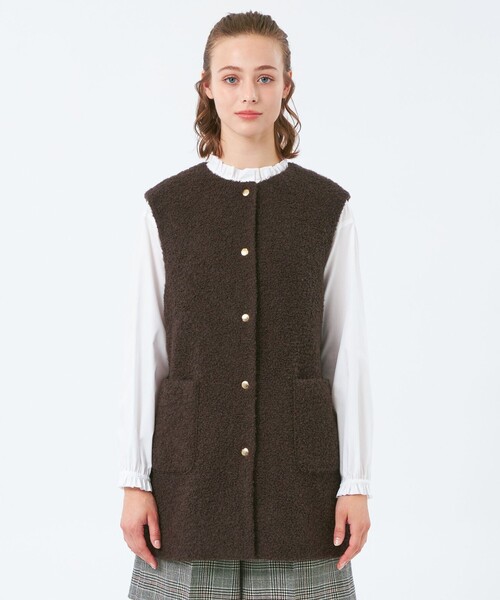 MACKINTOSHPHILOSOPHY ヘスルノースリーブベスト　ジレ MACKINTOSH PHILOSOPHY（マッキントッシュフィロソフィー） ベスト