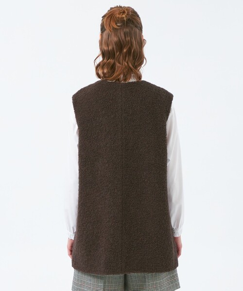 MACKINTOSHPHILOSOPHY ヘスルノースリーブベスト　ジレ MACKINTOSH PHILOSOPHY（マッキントッシュフィロソフィー） ベスト