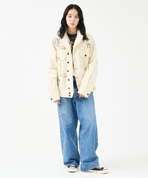 THRIFTY LOOK ミリタリージャケット モッズコート 「THRIFTY LOOK/ス