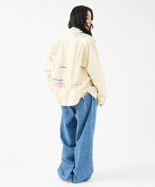 THRIFTY LOOK ミリタリージャケット モッズコート 「THRIFTY LOOK/ス