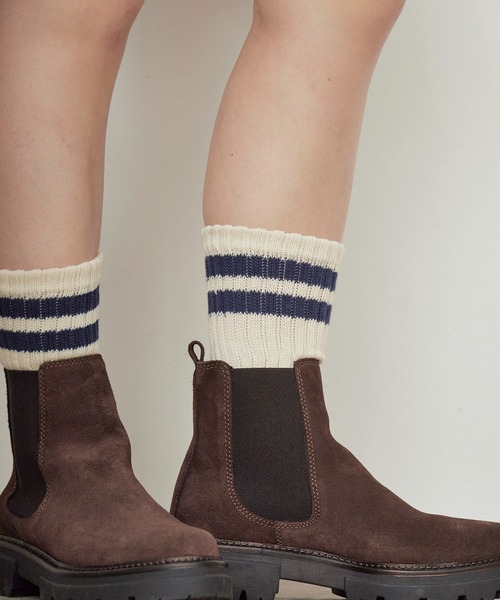 Healthknit（ヘルスニット） 靴下 クラシックシンカー リブ編み 2本