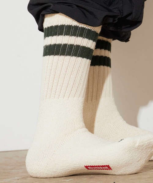 Healthknit（ヘルスニット） 靴下 クラシックシンカー リブ編み 2本