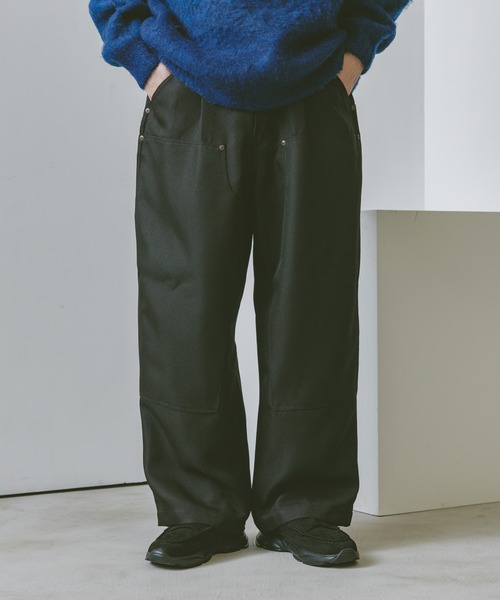 RAGEBLUE（レイジブルー） スラックス ダブルニー/ツイルワイド