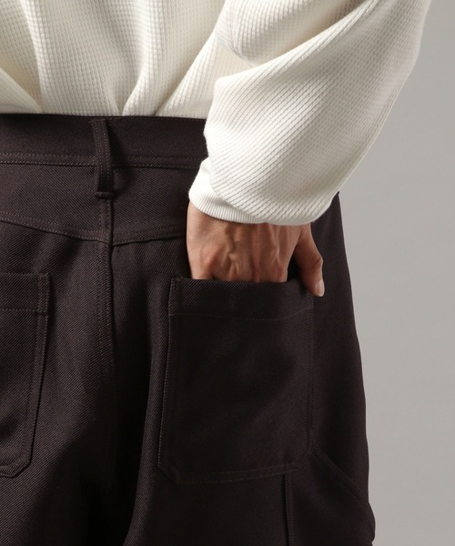 RAGEBLUE（レイジブルー） スラックス ダブルニー/ツイルワイド