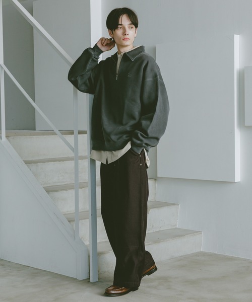 RAGEBLUE（レイジブルー） スラックス ダブルニー/ツイルワイド