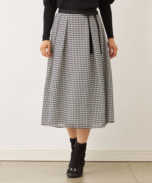 To BE CHIC  スカート TO BE CHIC（トゥー ビー シック） スカート ジョーゼット千鳥