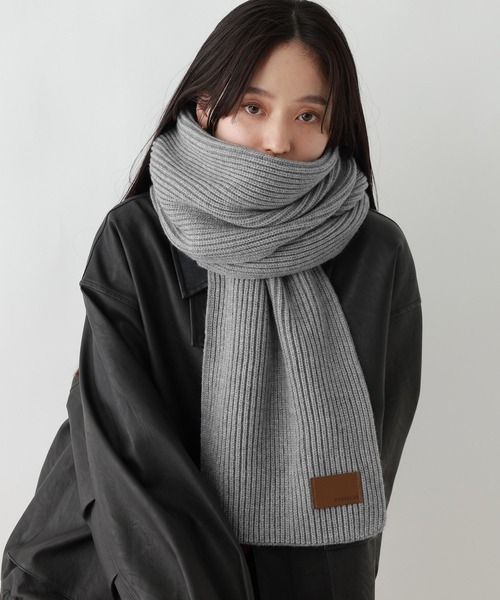 RAGEBLUE（レイジブルー） マフラー ストール カラーニットマフラー