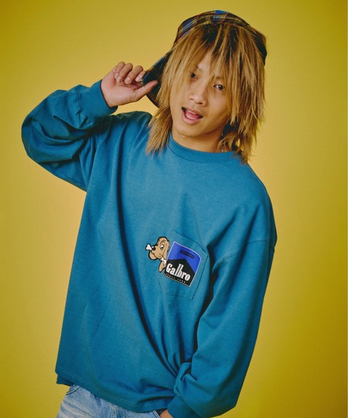 GALFY（ガルフィー） tシャツ GALFY-ガルボロロンTee メンズ