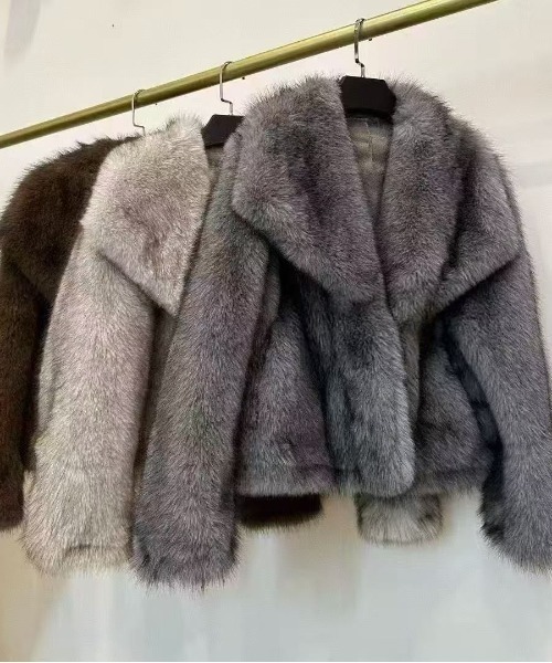 ViViDAY コート アウター エコファーボリュームコート レディース