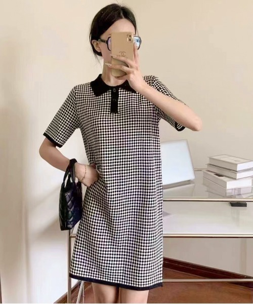 「SpRay」 半袖ワンピース FREE ブラック レディース_画像2