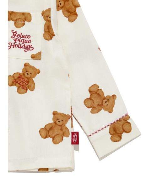 gelato pique（ジェラートピケ） パジャマ 「HOLIDAY」「KIDS」ベア柄