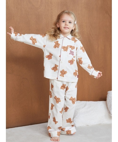 gelato pique（ジェラートピケ） パジャマ 「HOLIDAY」「KIDS」ベア柄