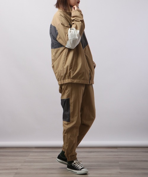 「LONSDALE」 イージーパンツ L ベージュ メンズ_画像4