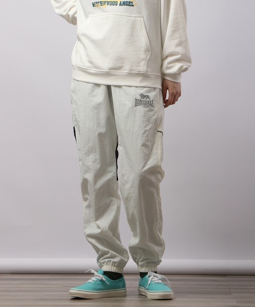 「LONSDALE」 イージーパンツ L ベージュ メンズ_画像9