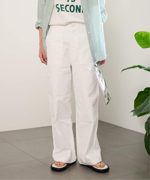 「JOURNAL STANDARD relume」 パンツ 36 ネイビー レディース_画像8