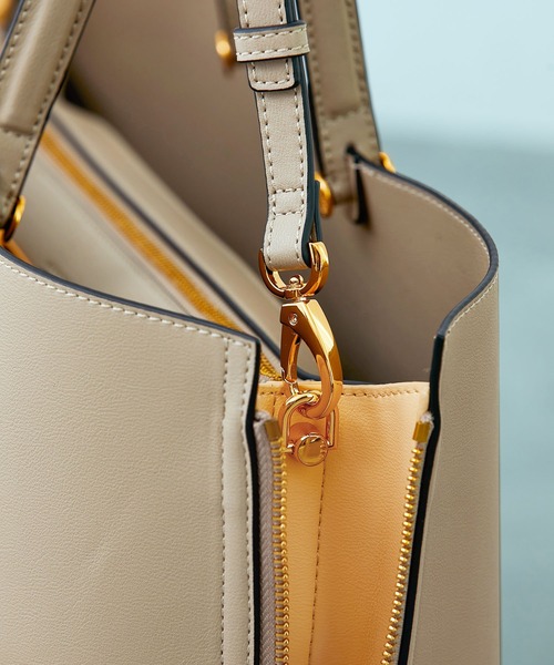 「E'POR」 2WAYバッグ FREE オリーブ レディース_画像2