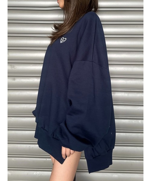 EGOIST（エゴイスト） トレーナー スウェット ハートロゴプルオーバー