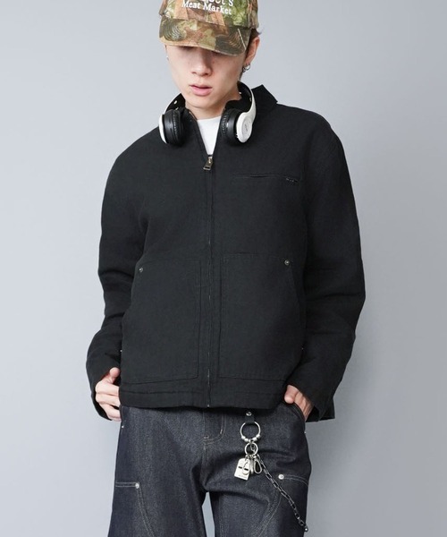 SPINNS（スピンズ） ブルゾン アウター 「短丈」中綿ダック地