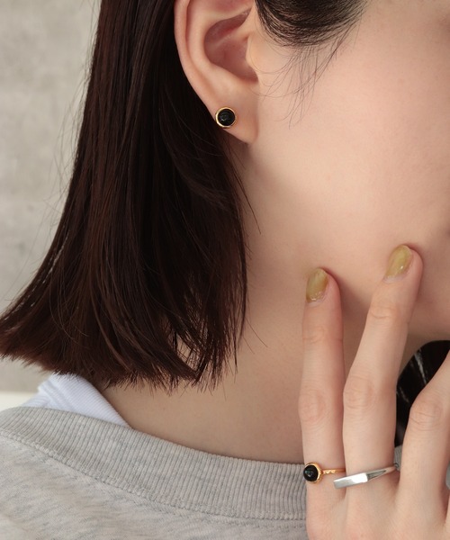 NOIR DE POUPEE（ノワールドプーペ） リング #15 ブラック レディース