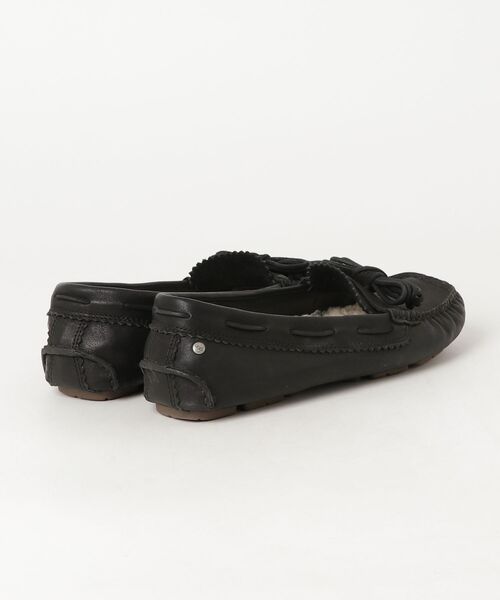 UGGアグ　アンスレモカシンブラック23cm正規品 UGG（アグ） モカシン レディース アンスレー UGG Ansley 1106878