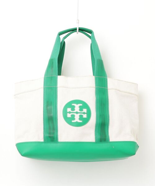 TORY BURCH（トリーバーチ） トートバッグ - グリーン レディース