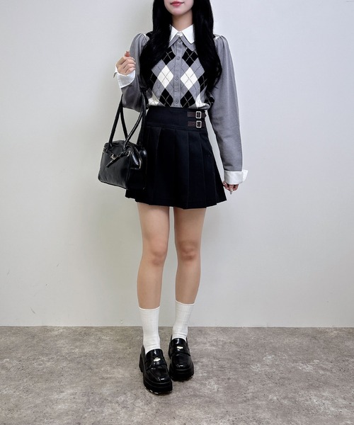 「INGNI」 長袖ニット M ネイビー レディース_画像9
