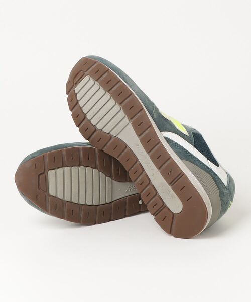 「New Balance」 ローカットスニーカー 24cm グリーン レディース_画像3
