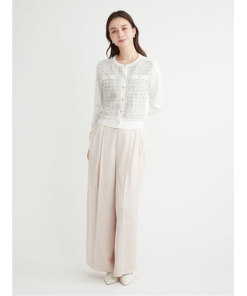 CELFORD（セルフォード） ニットカーディガン 36 ホワイト レディース