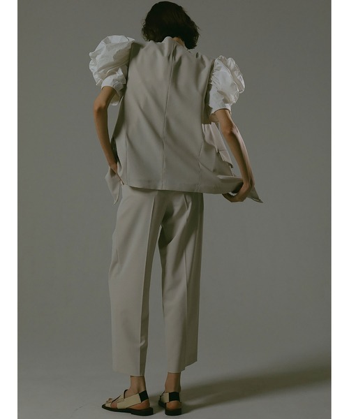 「enchainement」 パンツ 2 オフホワイト レディース_画像2