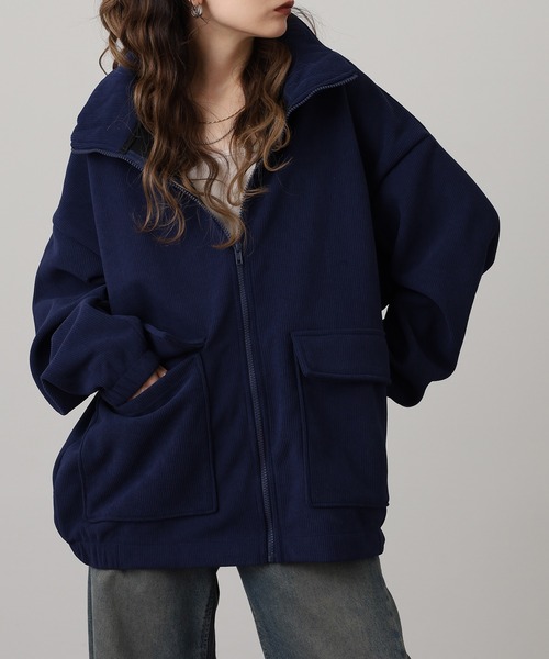 「FUNALIVE」 「beaumere」ブルゾン LL ネイビー メンズ_画像3