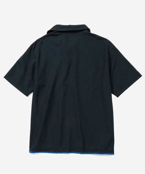 rehacer（レアセル） tシャツ : Asymmetry Collar Polo