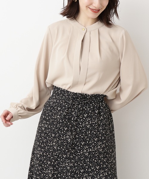 「N.（N. Natural Beauty Basic）」 長袖ブラウス MEDIUM ライトグリーン レディース_画像8
