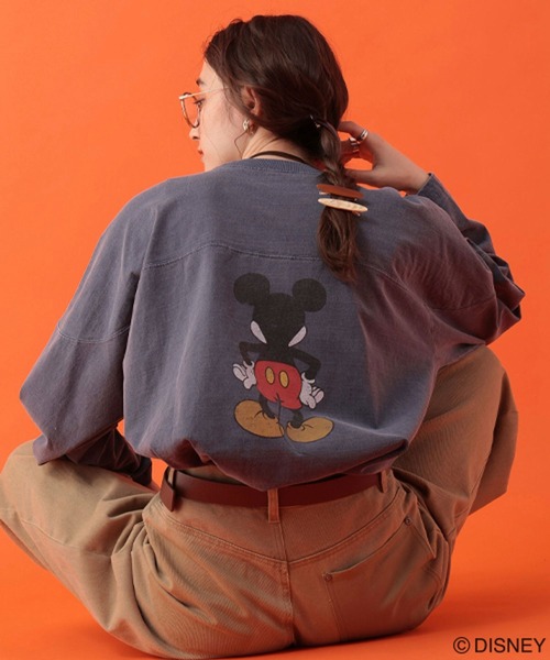 George's tシャツ 「DISNEY」ミッキーマウス／ロンT レディース