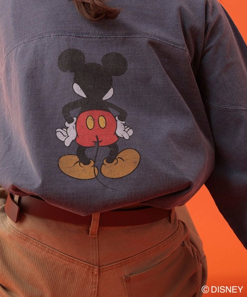 George's tシャツ 「DISNEY」ミッキーマウス／ロンT レディース